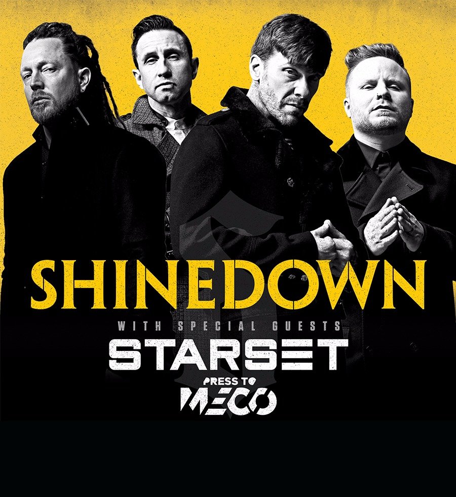 Shinedown Attention Attention Tour in TRIX Antwerpen